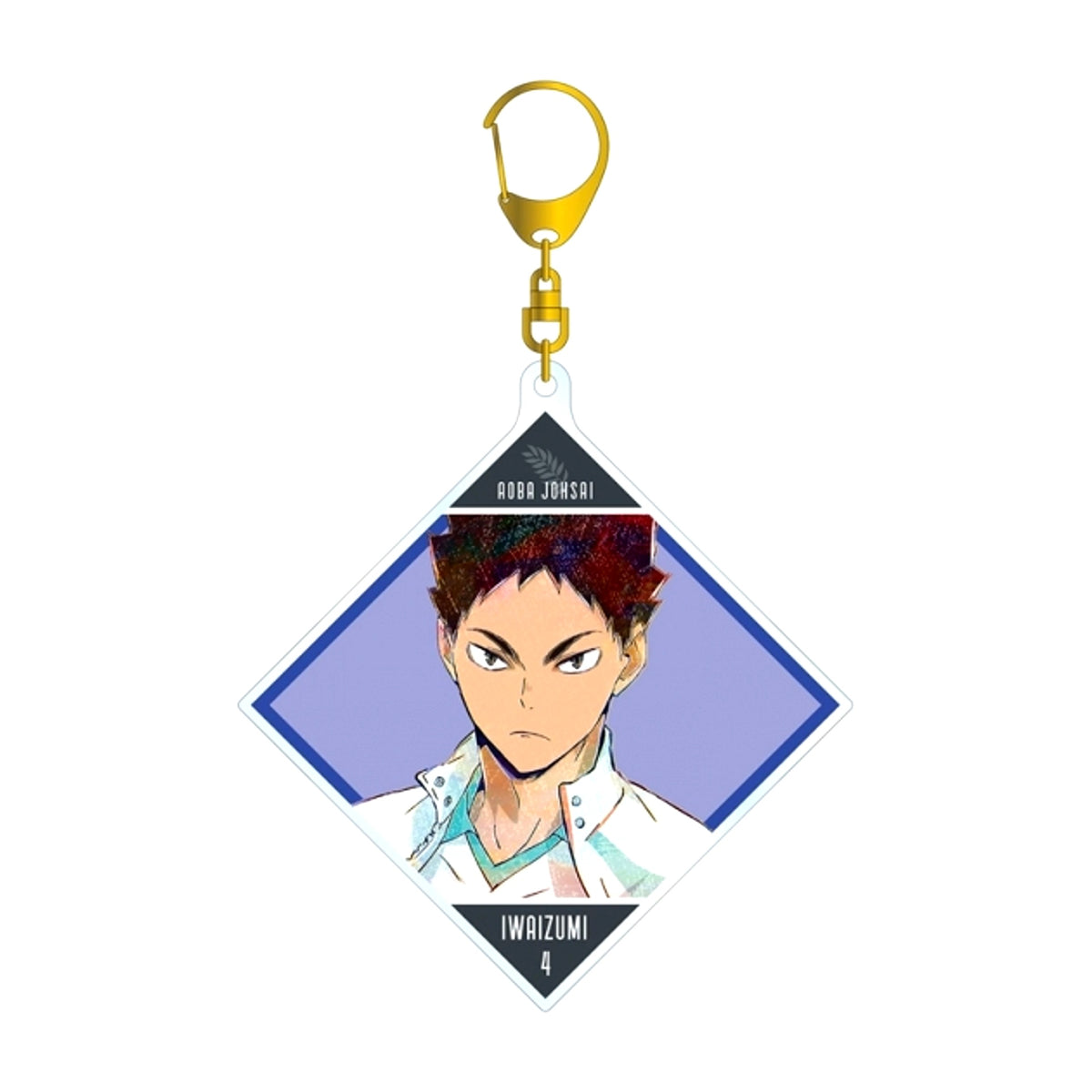 Haikyu!! Hajime Iwaizumi Ani-Art Part 5 B IG Acrylic Keychain Goods - Keychain Resale [NEW]