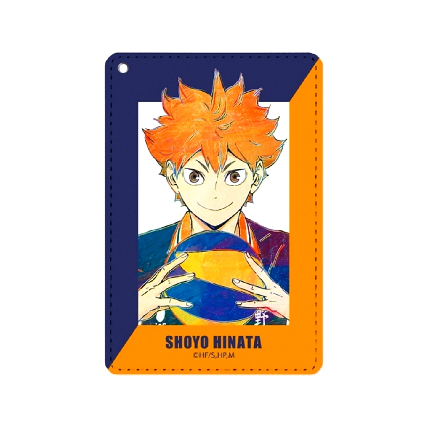Haikyu!! Shoyo Hinata Ani-Art Part 4 1 Pocket Pass case Goods - Pass case Resale [NEW]
