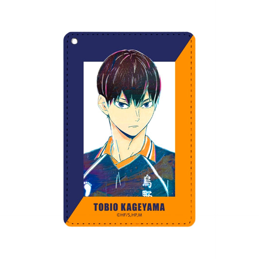 Haikyu!! Tobio Kageyama Ani-Art Part 4 1 Pocket Pass case Goods - Pass case Resale [NEW]