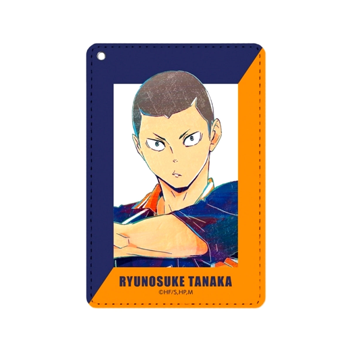 Haikyu!! Tanaka Ryunosuke Ani-Art Part 4 1 Pocket Pass case Goods - Pass case Resale [NEW]