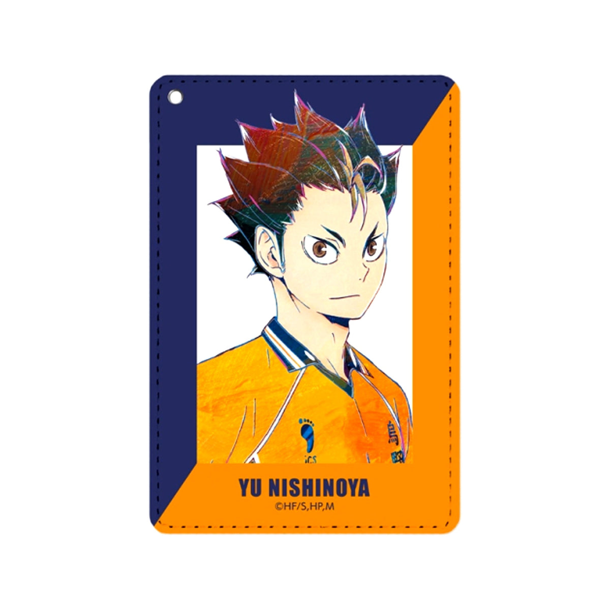 Haikyu!! Yu Nishinoya Ani-Art Part 4 1 Pocket Pass case Goods - Pass case Resale [NEW]
