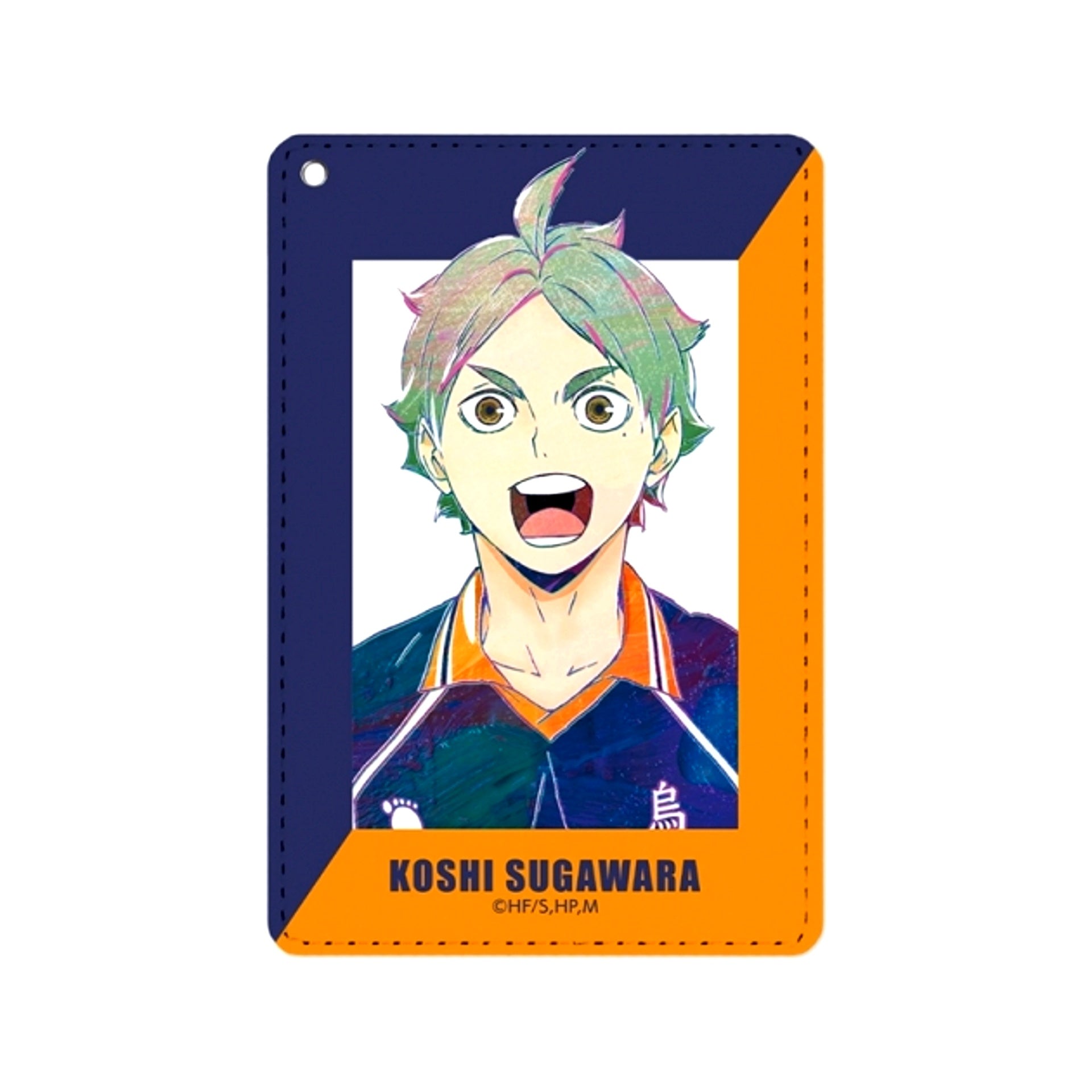 Haikyu!! Koushi Sugawara Ani-Art Part 4 1 Pocket Pass case Goods - Pass case Resale [NEW]