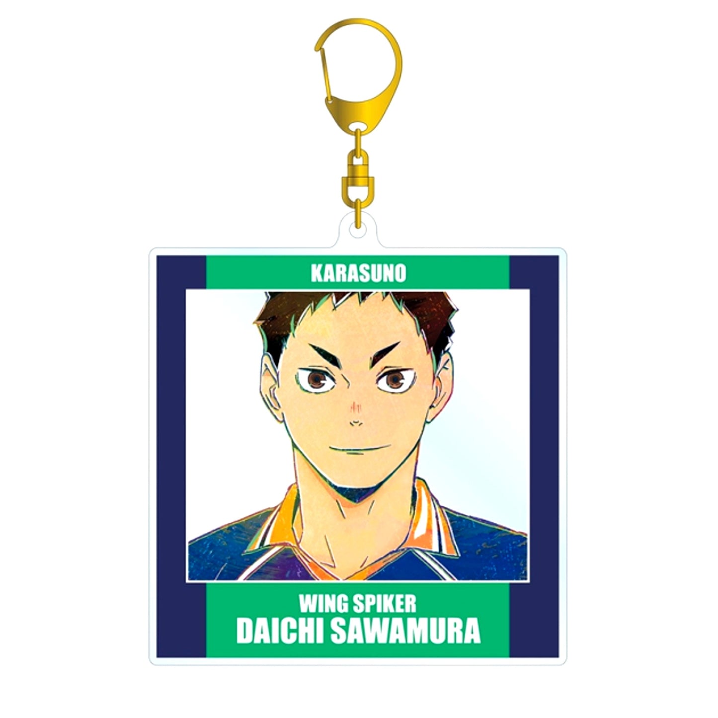 Haikyu!! Daichi Sawamura Ani-Art Part 4 B IG Acrylic Keychain Goods - Keychain Resale [NEW]