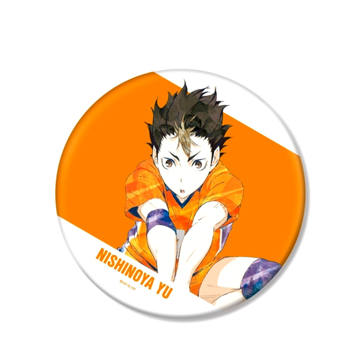 Haikyu!! Yu Nishinoya Ani-Art Vol.3 BIG Can Badge (Reissue) [NEW]
