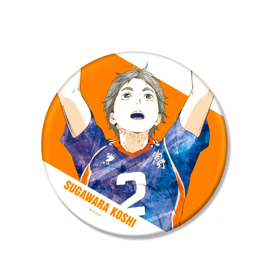 Haikyu!! Koushi Sugawara Ani-Art Part 3 B IG Button Goods - Badge Resale [NEW]