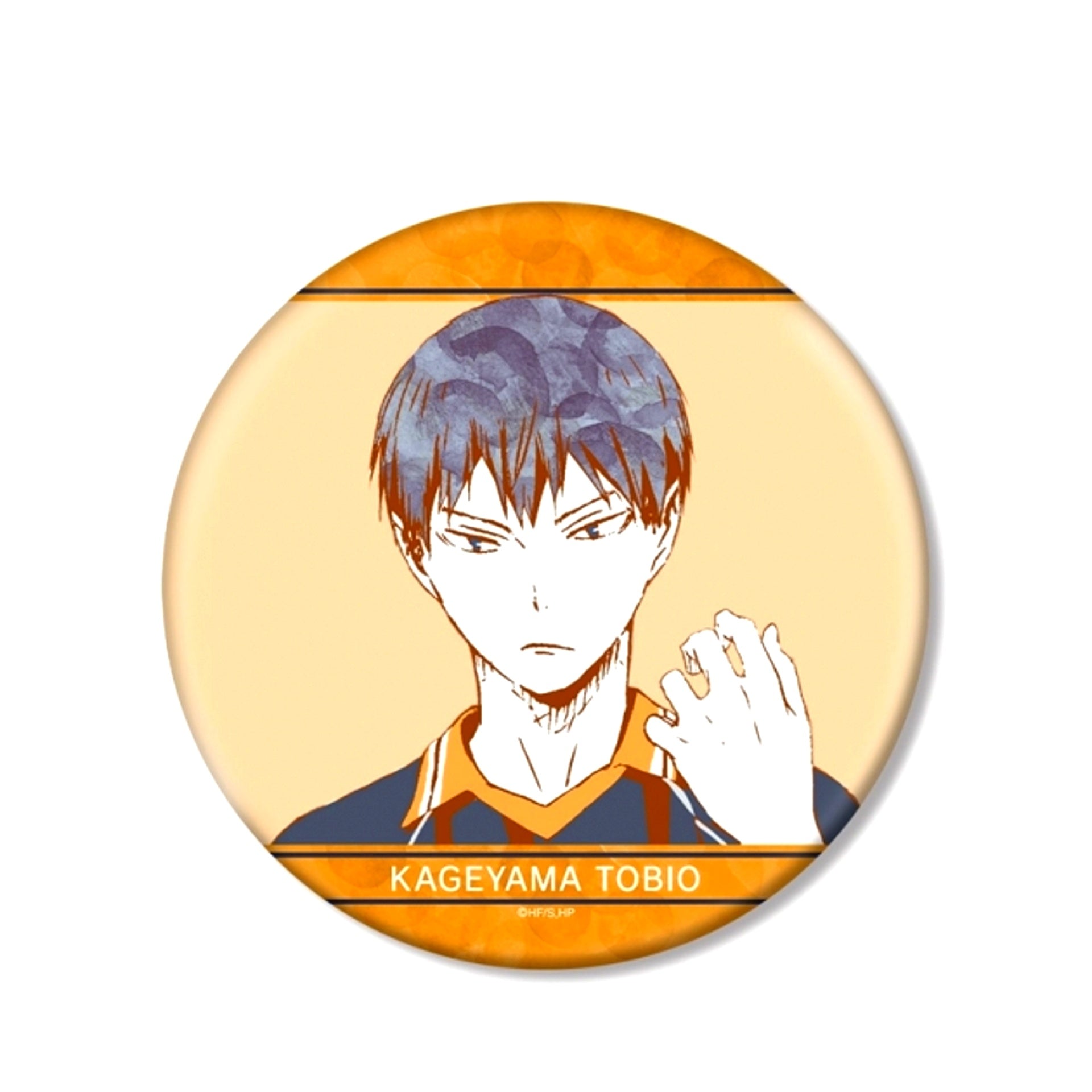 Haikyu!! Tobio Kageyama Ani-Art Part 1 B IG Button Goods - Badge Resale [NEW]