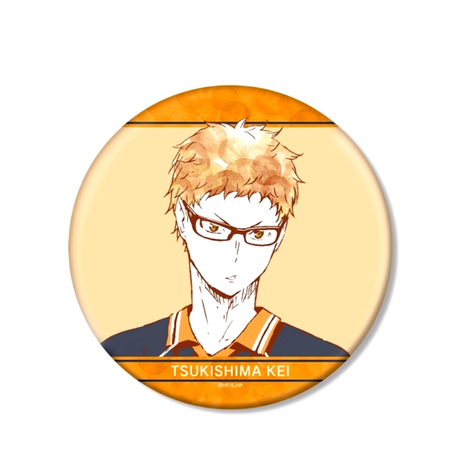 Haikyu!! Kei Tsukishima Ani-Art Vol.1 BIG Can Badge (Reissue) [NEW]