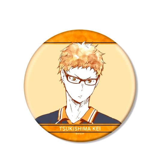 Haikyu!! Kei Tsukishima Ani-Art Vol.1 BIG Can Badge (Reissue) [NEW]