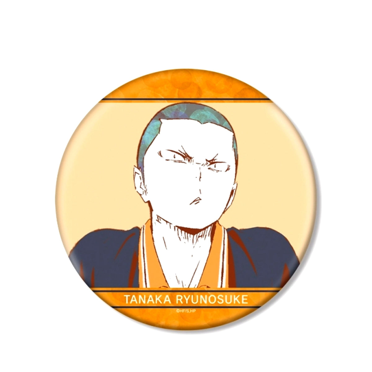 Haikyu!! Tanaka Ryunosuke Ani-Art Part 1 B IG Button Goods - Badge Resale [NEW]