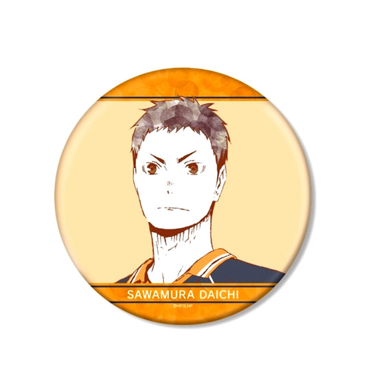 Haikyu!! Daichi Sawamura Ani-Art Part 1 B IG Button Goods - Badge Resale [NEW]