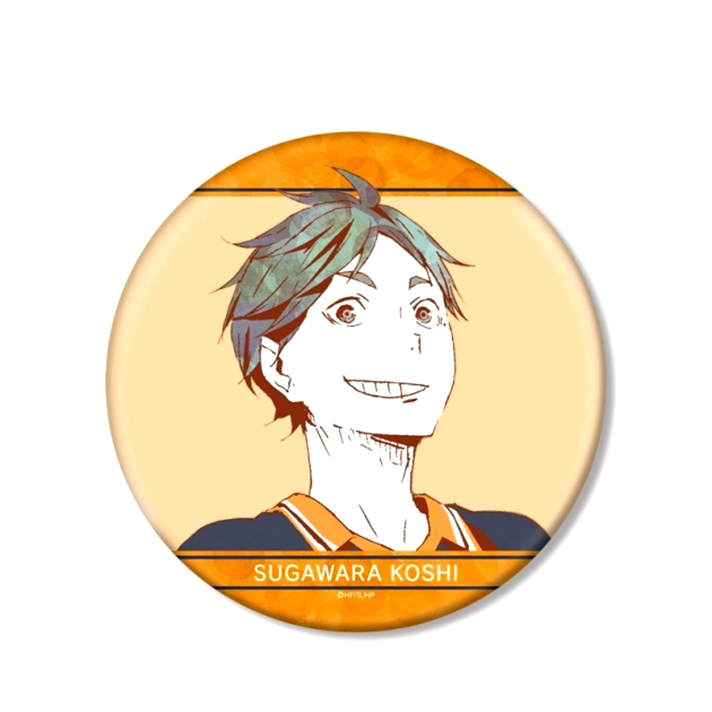 Haikyu!! Koushi Sugawara Ani-Art Part 1 B IG Button Goods - Badge Resale [NEW]