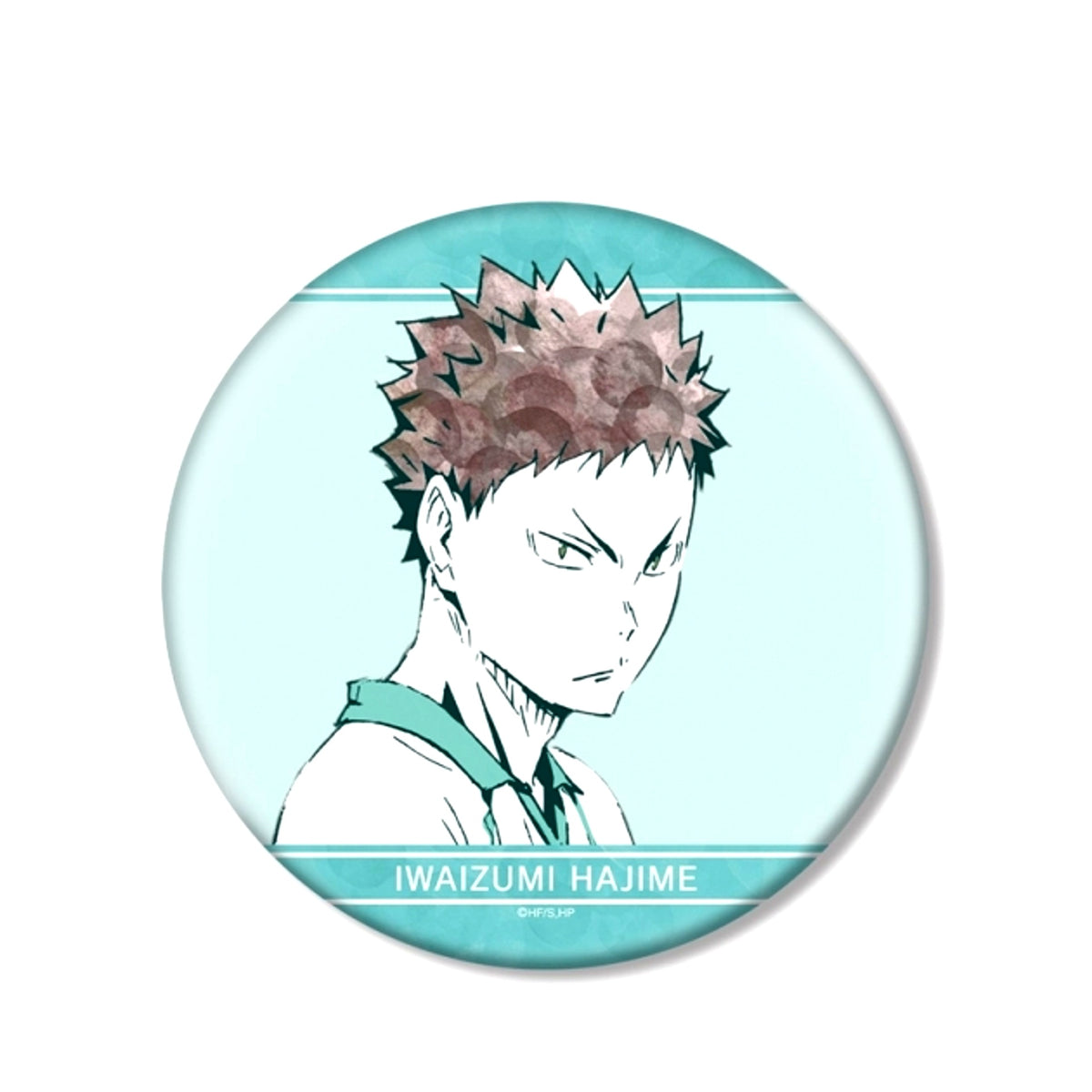 Haikyu!! Hajime Iwaizumi Ani-Art Vol.1 BIG Can Badge (Reissue) [NEW]