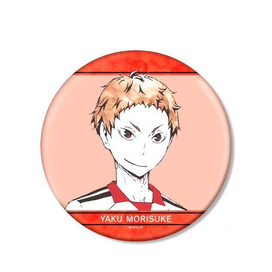 Haikyu!! Morisuke Yaku Ani-Art Part 1 B IG Button Goods - Badge Resale [NEW]