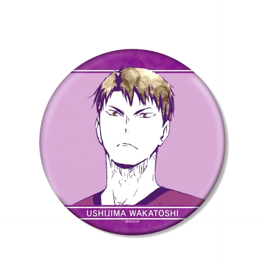 Haikyu!! Wakatoshi Ushijima Ani-Art Part 1 B IG Button Goods - Badge Resale [NEW]