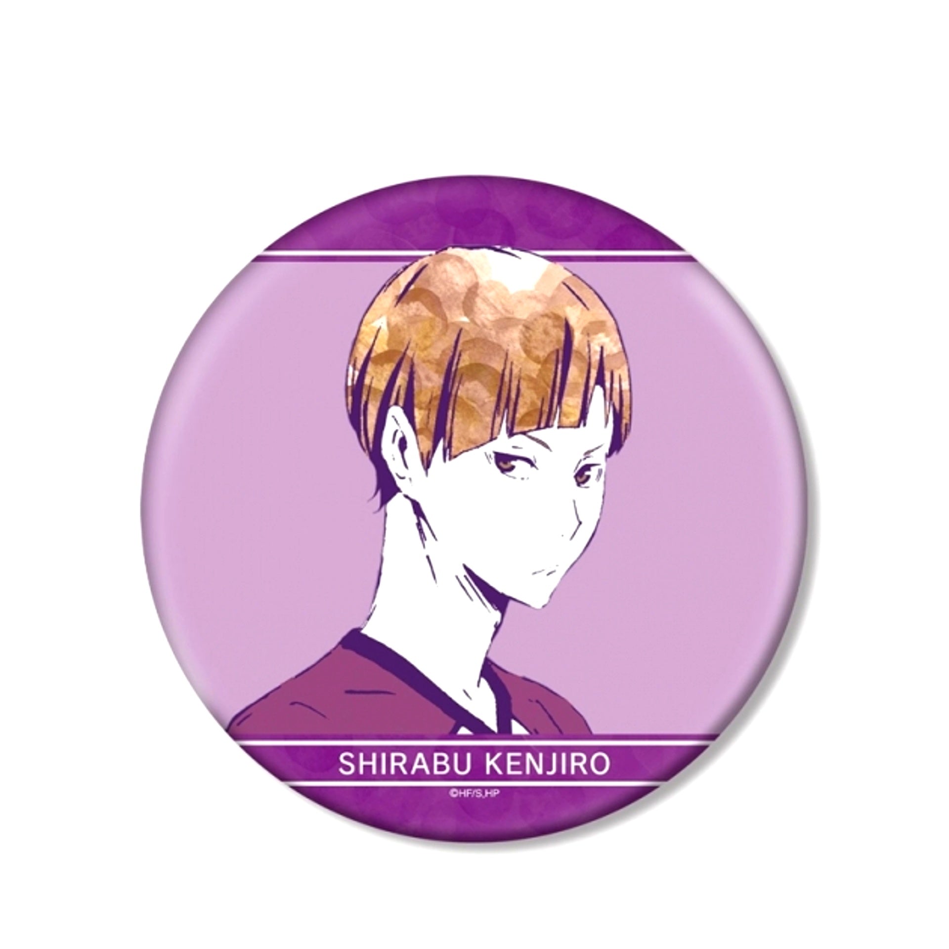 Haikyu!! Kenjiro Shirabu Ani-Art Part 1 B IG Button Goods - Badge Resale [NEW]