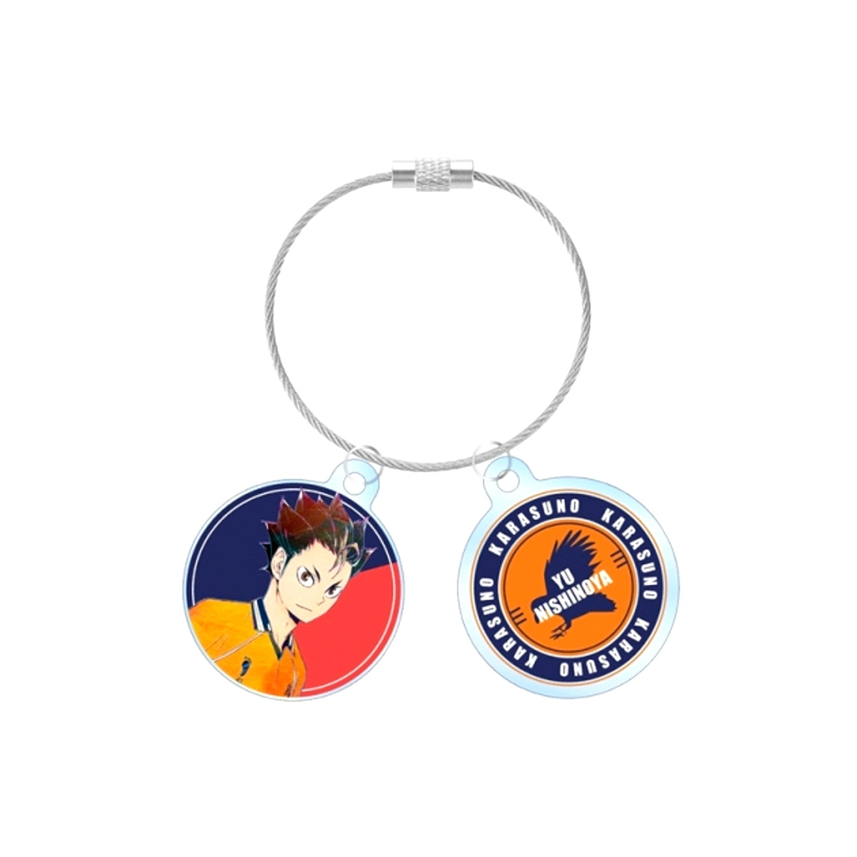 Haikyu!! Yu Nishinoya Ani-Art Vol.4 Double Wire Acrylic Keychain (Reissue) [NEW]
