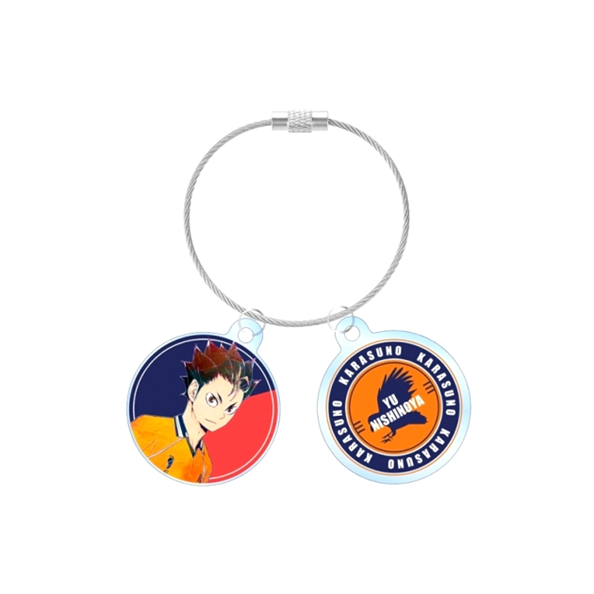 Haikyu!! Yu Nishinoya Ani-Art Vol.4 Double Wire Acrylic Keychain (Reissue) [NEW]