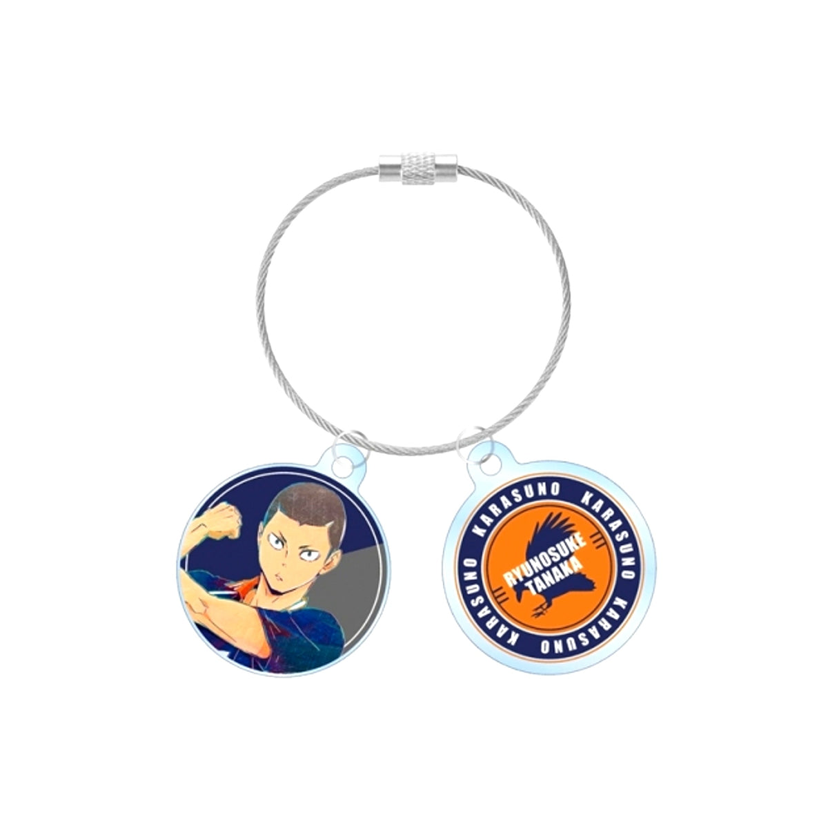 Haikyu!! Ryunosuke Tanaka Ani-Art Vol.4 Double Wire Acrylic Keychain (Reissue) [NEW]