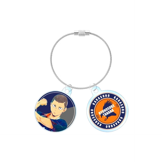 Haikyu!! Ryunosuke Tanaka Ani-Art Vol.4 Double Wire Acrylic Keychain (Reissue) [NEW]