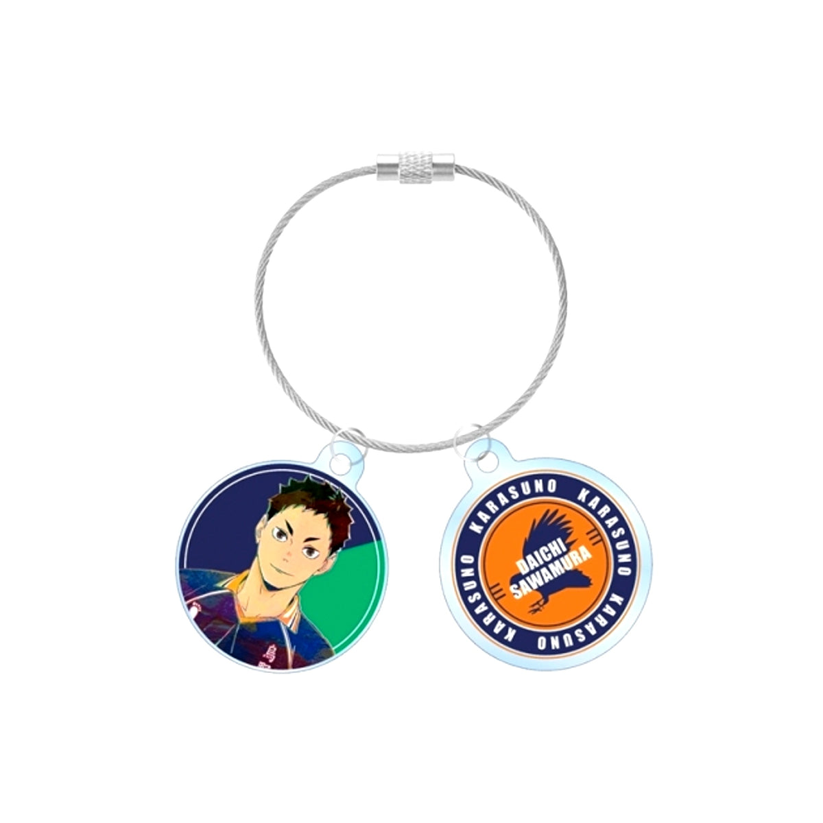 Haikyu!! Daichi Sawamura Ani-Art Vol.4 Double Wire Acrylic Keychain (Reissue) [NEW]