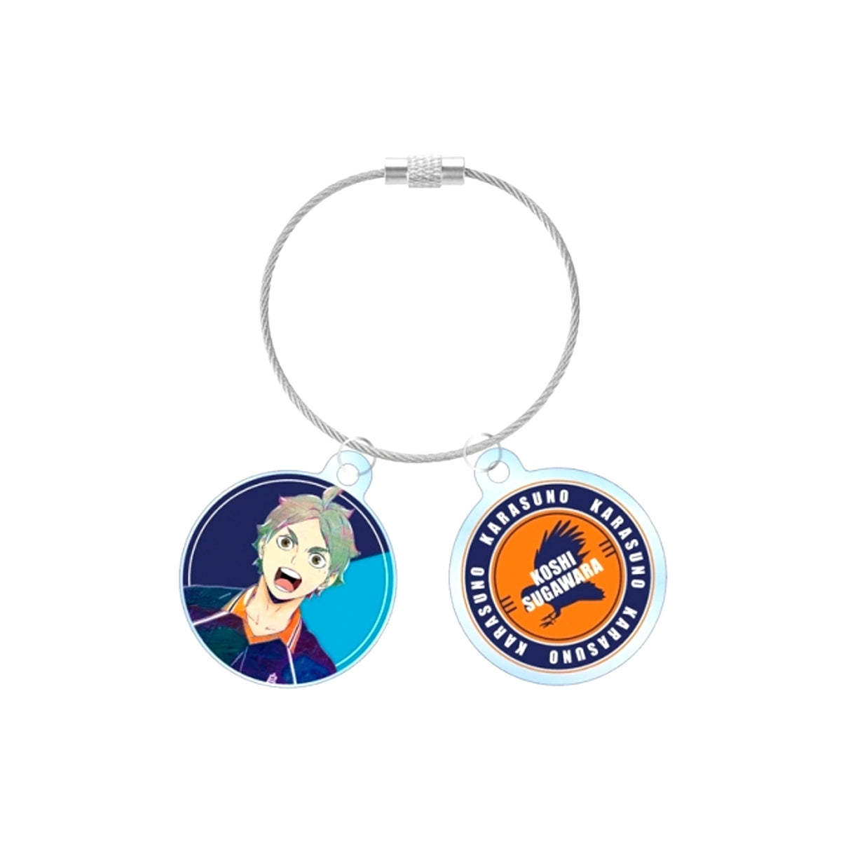 Haikyu!! Koushi Sugawara Ani-Art Vol.4 Double Wire Acrylic Keychain (Reissue) [NEW]