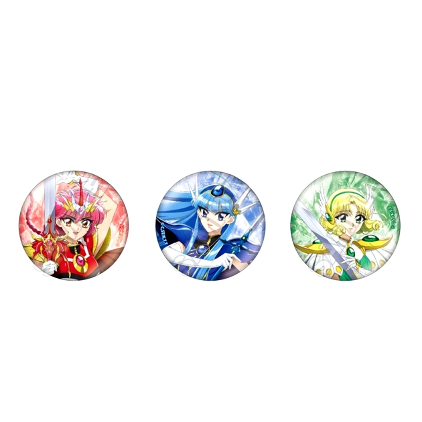 TV Anime Magic Knight Rayearth Crystal Magnet Set [NEW]