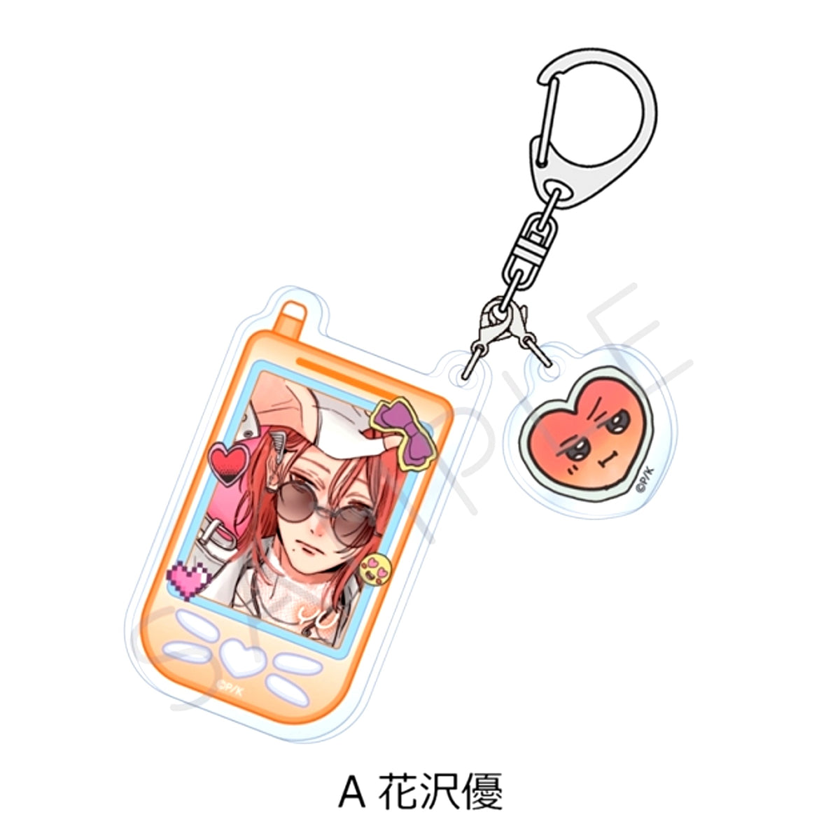 Tokoton Kuzu na Watarase na noni Acrylic Keychain A (Yu Hanazawa) [NEW]
