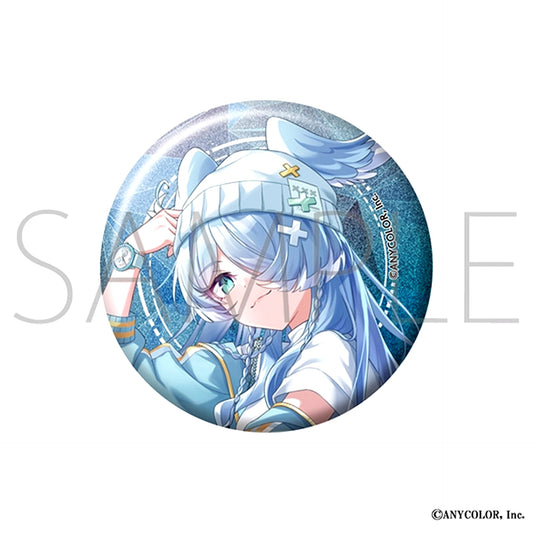 NIJISANJI EN Glitter Button /Elira Pendora Goods - Badge [NEW]
