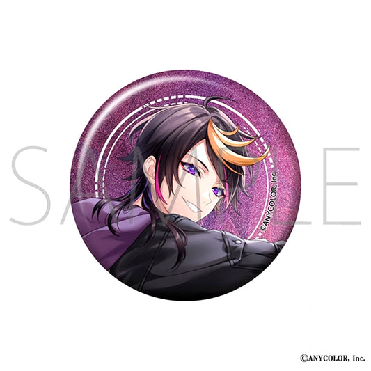NIJISANJI EN Glitter Button /Shu Yamino Goods - Badge [NEW]