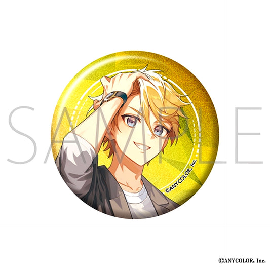 NIJISANJI EN Glitter Button /Yu Q. Wilson Goods - Badge [NEW]
