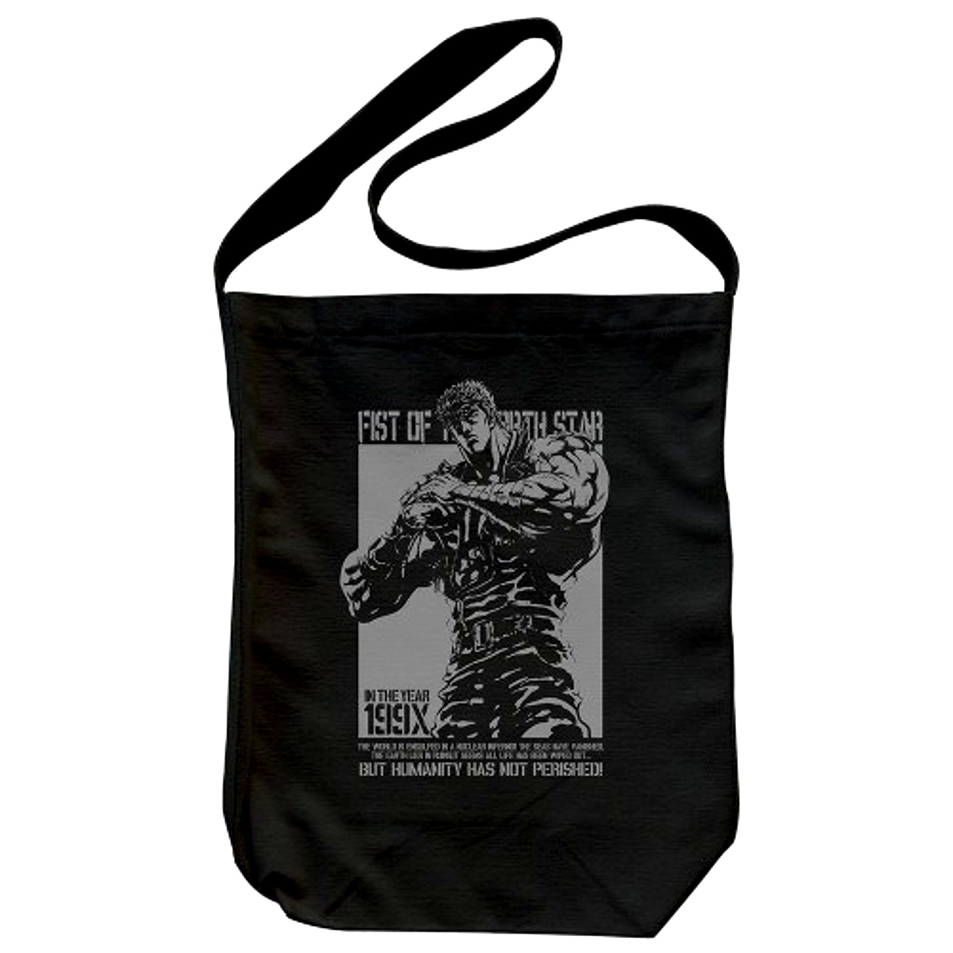 Fist of the North Star Kenshiro Shoulder Tote Bag / BLACK [NEW]
