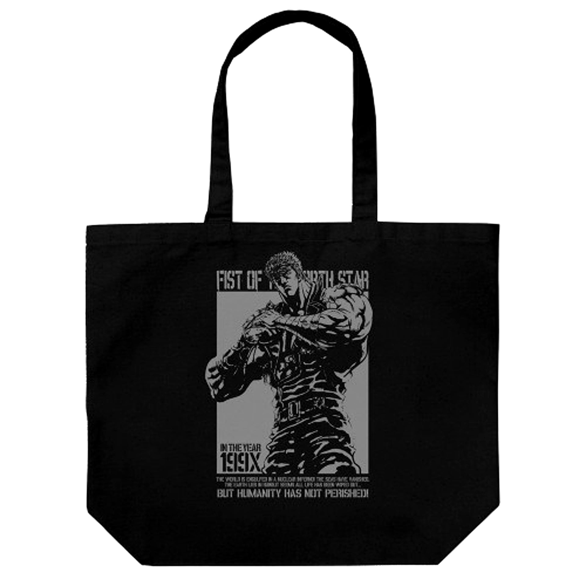 Fist of the North Star Kenshiro Large Tote Bag / BLACK [NEW]