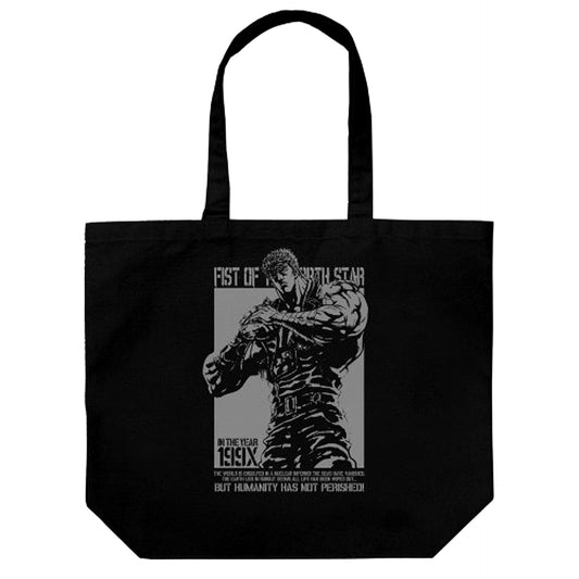 Fist of the North Star Kenshiro Large Tote Bag / BLACK [NEW]