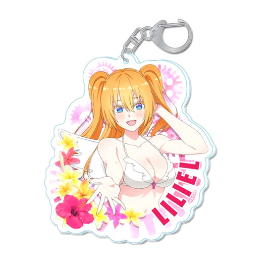 TV Anime 2.5 Dimensional Seduction Newly Drawn Acrylic Keychain (Liliel) Swimsuit ver. [NEW]