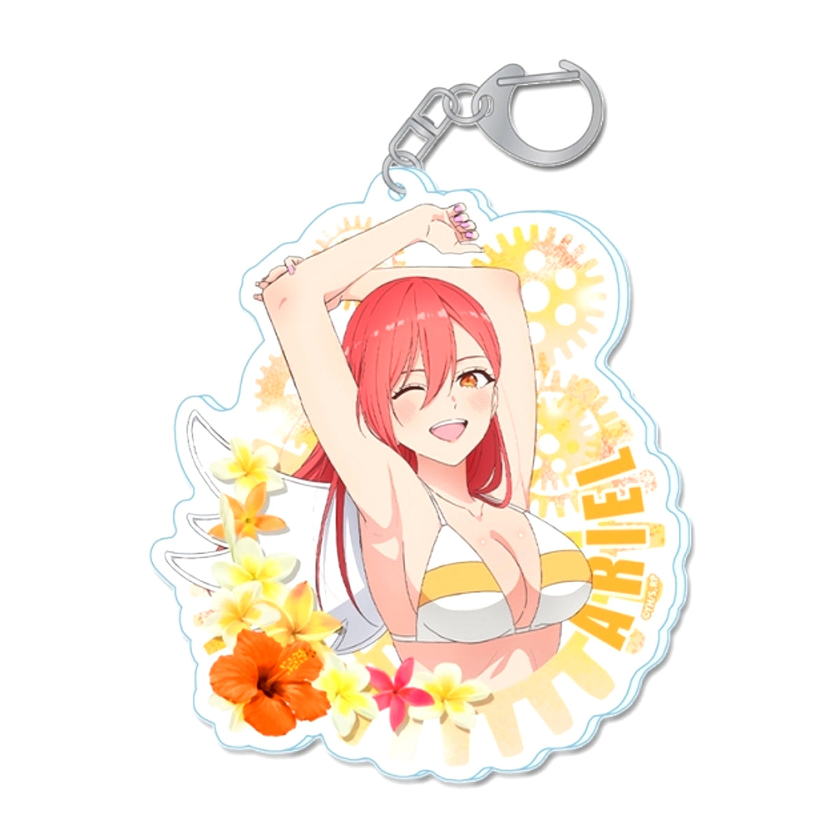TV Anime 2.5 Dimensional Seduction Newly Drawn Acrylic Keychain (Ariel) Swimsuit ver. [NEW]