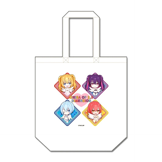 TV Anime 2.5 Dimensional Seduction Petit Choco Canvas Tote Bag (Swimsuit ver.) [NEW]