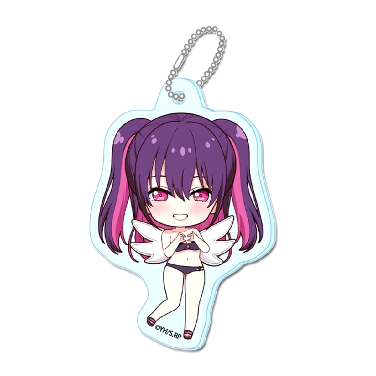 TV Anime 2.5 Dimensional Seduction Petit Choco Mini Acrylic Keychain (Miliera) Swimsuit ver. [NEW]