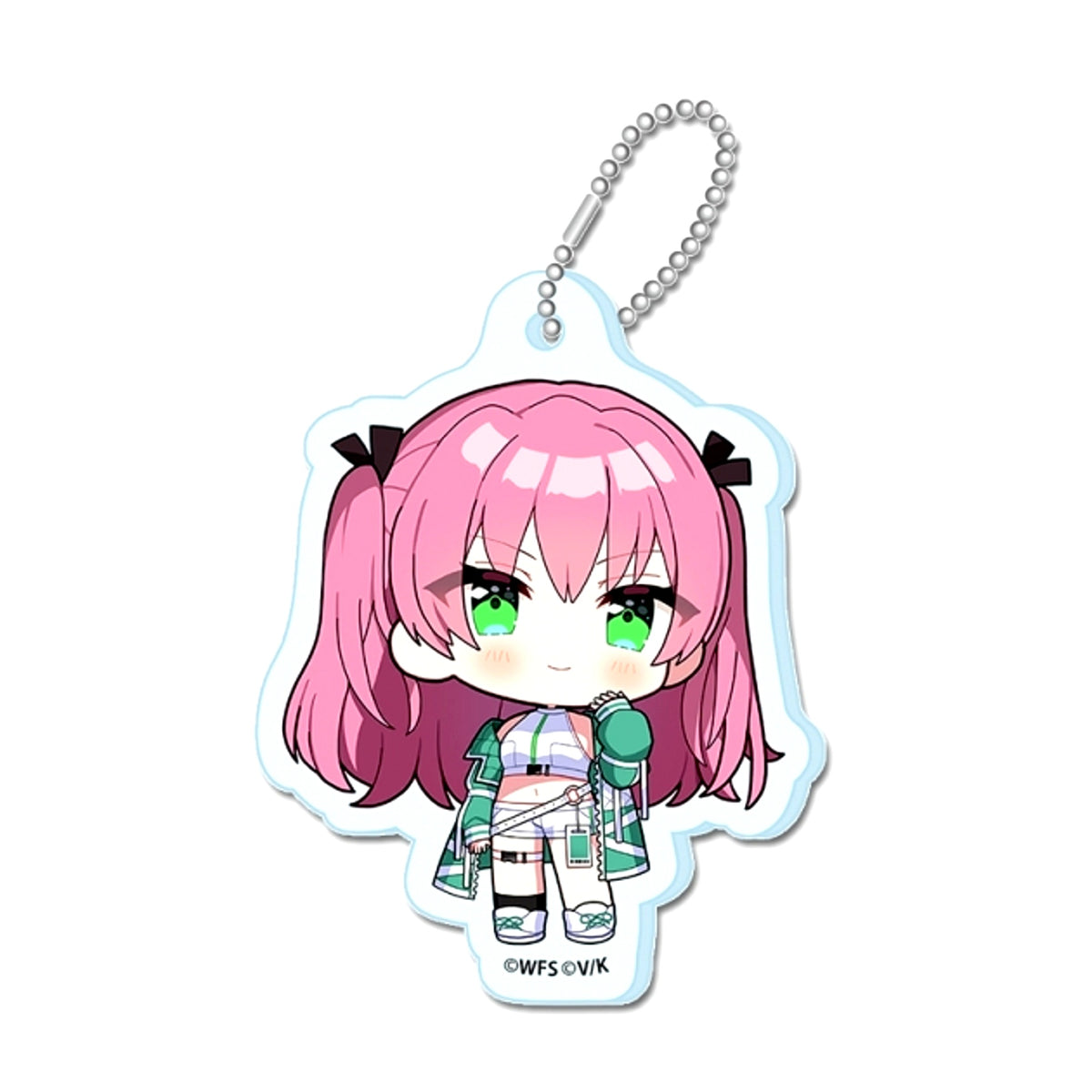 Heaven Burns Red Petitchoko Mini Acrylic Keychain Cyberpunk ver. Goods - Keychain Megumi Aikawa [NEW]