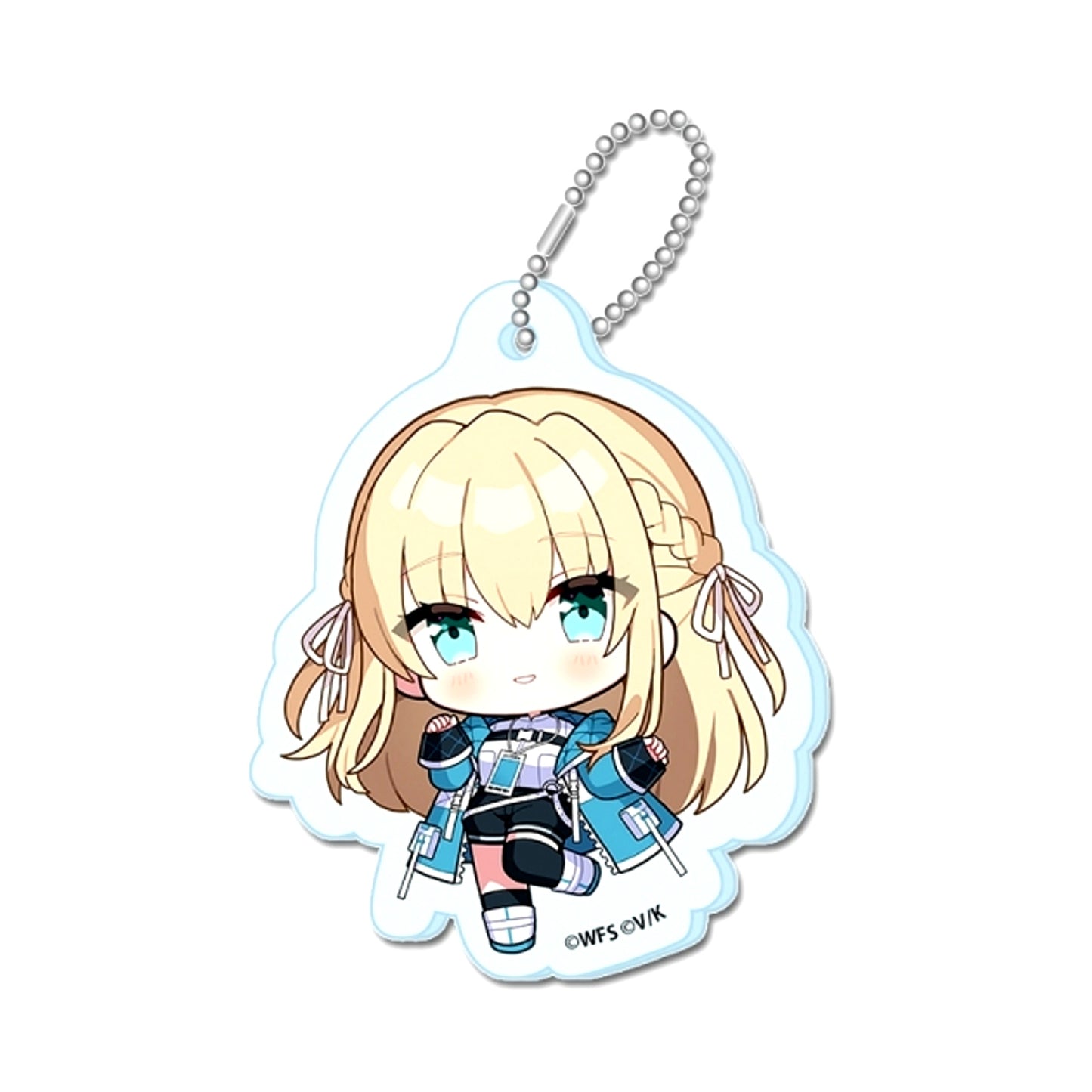 Heaven Burns Red Petitchoko Mini Acrylic Keychain Cyberpunk ver. Goods - Keychain Tsukasa Tojo [NEW]
