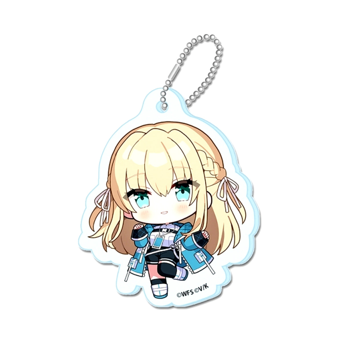 Heaven Burns Red Petitchoko Mini Acrylic Keychain Cyberpunk ver. Goods - Keychain Tsukasa Tojo [NEW]