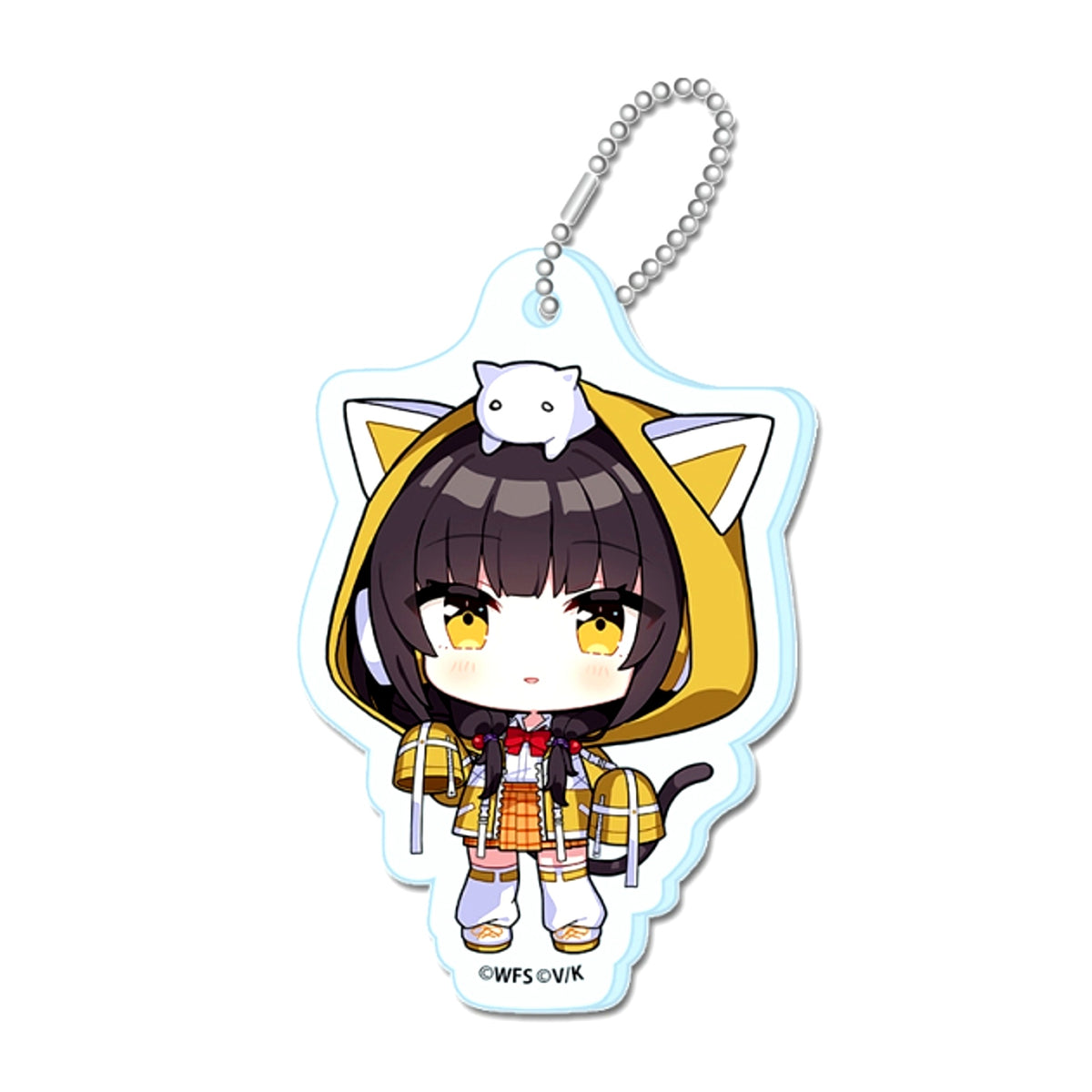 Heaven Burns Red Petitchoko Mini Acrylic Keychain Cyberpunk ver. Goods - Keychain Karen Asakura [NEW]