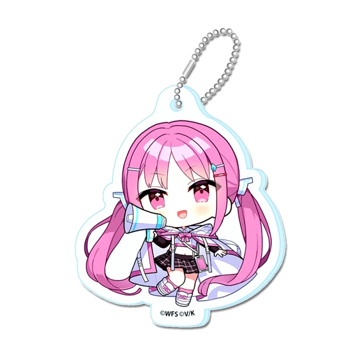 Heaven Burns Red Petit Choco Mini Acrylic Keychain (Tama Kunimi) Cyberpunk ver. [NEW]