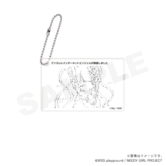 NEEDY GIRL OVERDOSE Acrylic Edition -The Internet Back Then- / ASCII Art [NEW]
