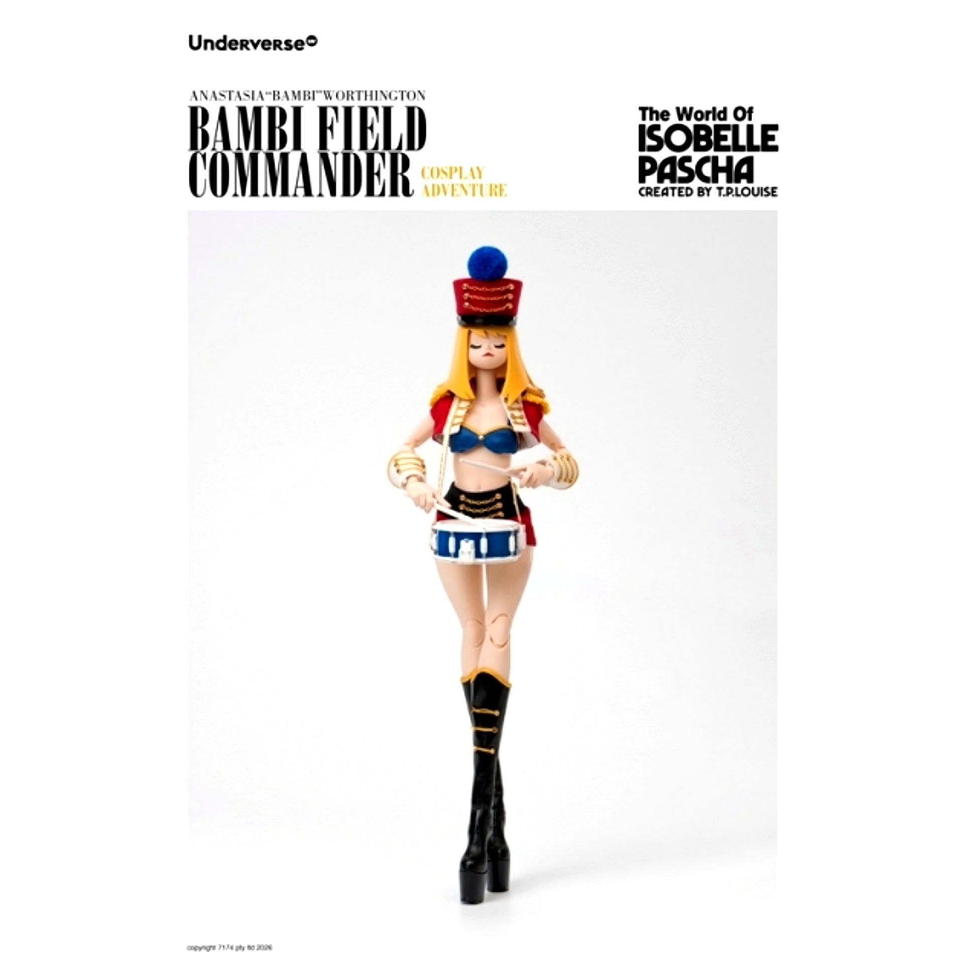 The World of Isobella Pascha Cosplay Bambi Field Commander 1/6 [NEW]