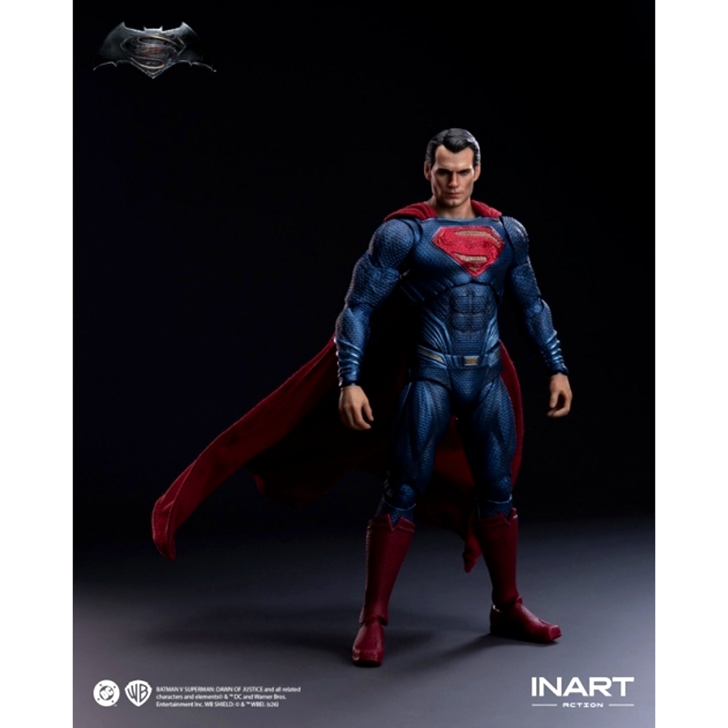 INART Action Batman v Superman: Dawn of Justice Superman 1/12 [NEW]