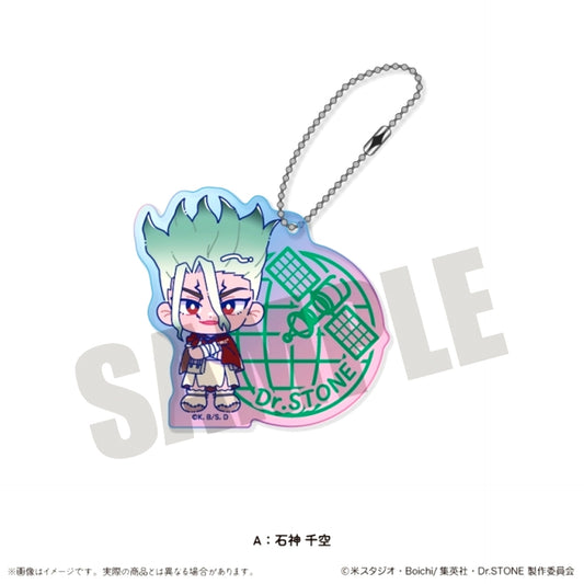 TV Anime Dr.STONE Nyutoro Vol.3 Aurora Acrylic Keychain A Senku Ishigami [NEW]