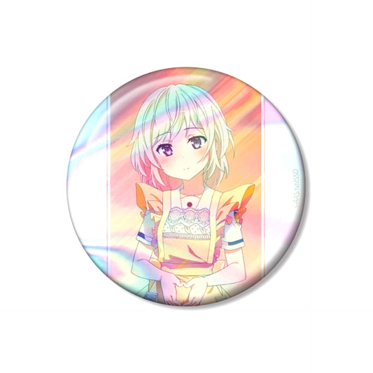 High School Fleet the Movie Newly Drawn Shima Tateishi Uniform Apron ver. Ani-Art clear label Vol.3 75mm Aurora Can Badge [NEW]