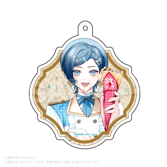 BOYS be MAID! x MARION CREPES Big Acrylic Keychain Ranshi Takashina [NEW]