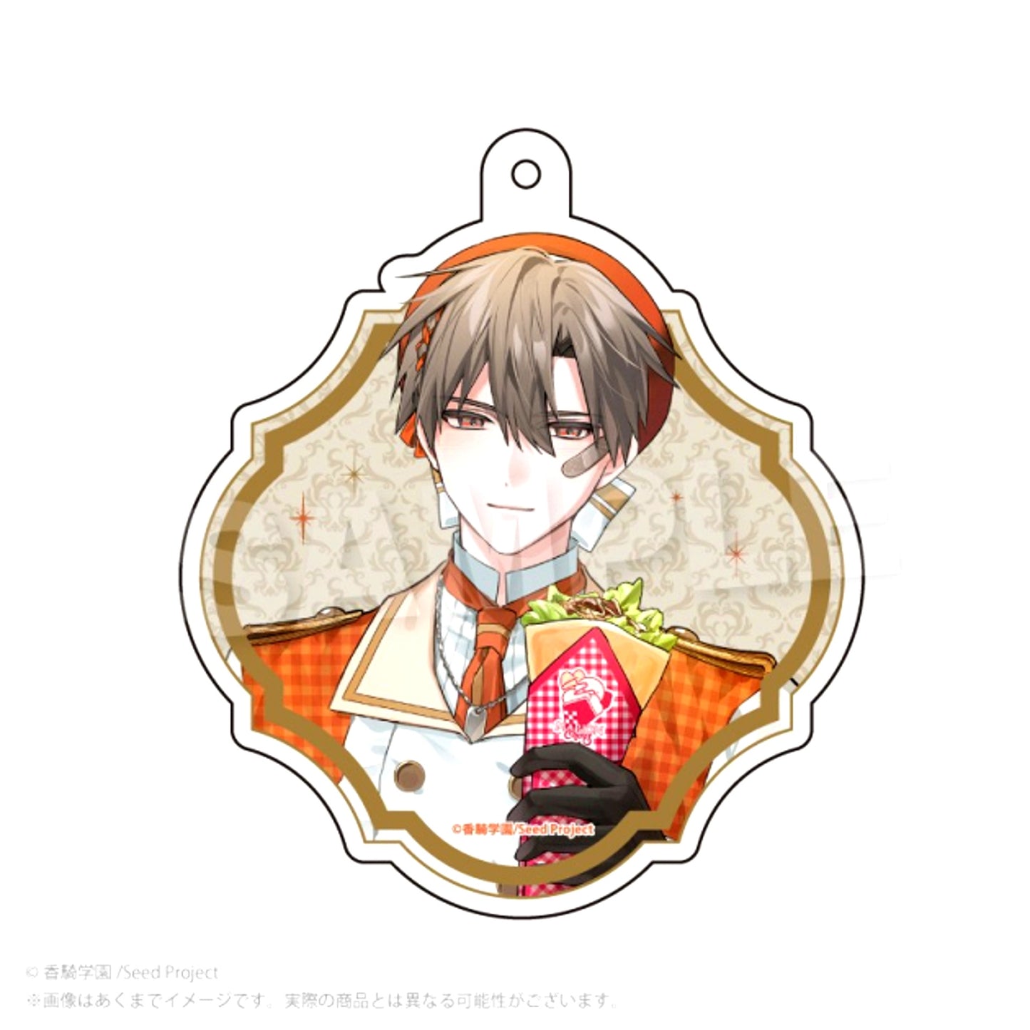 BOYS be MAID! x MARION CREPES Big Acrylic Keychain Ro Amaki [NEW]