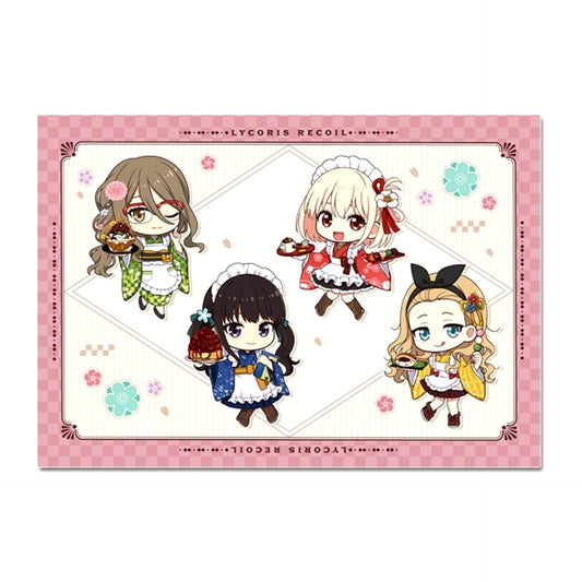TV Anime Lycoris Recoil Petit Choco Blanket Japanese Maid ver. [NEW]
